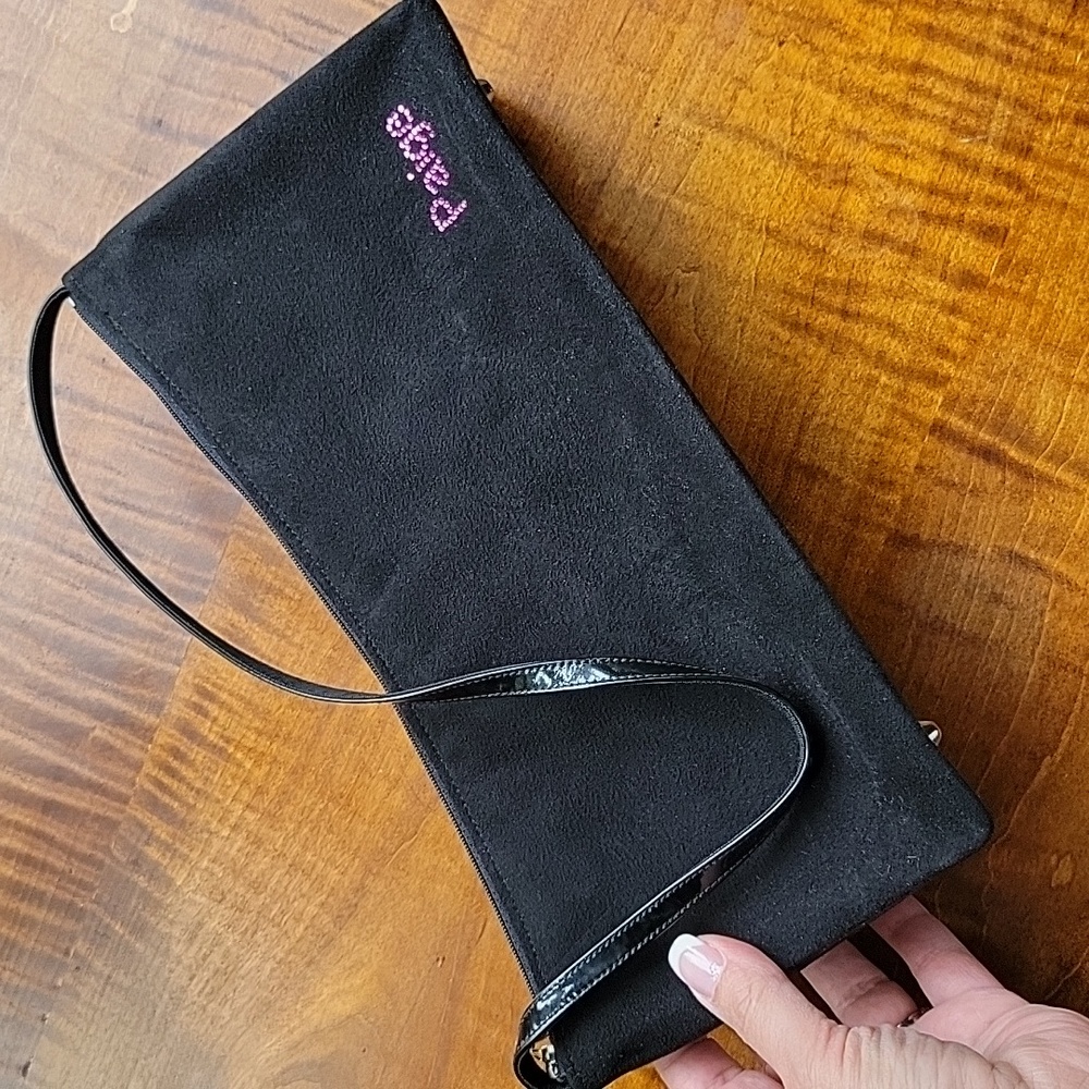 PAIGE SUEDE EVENING BAG